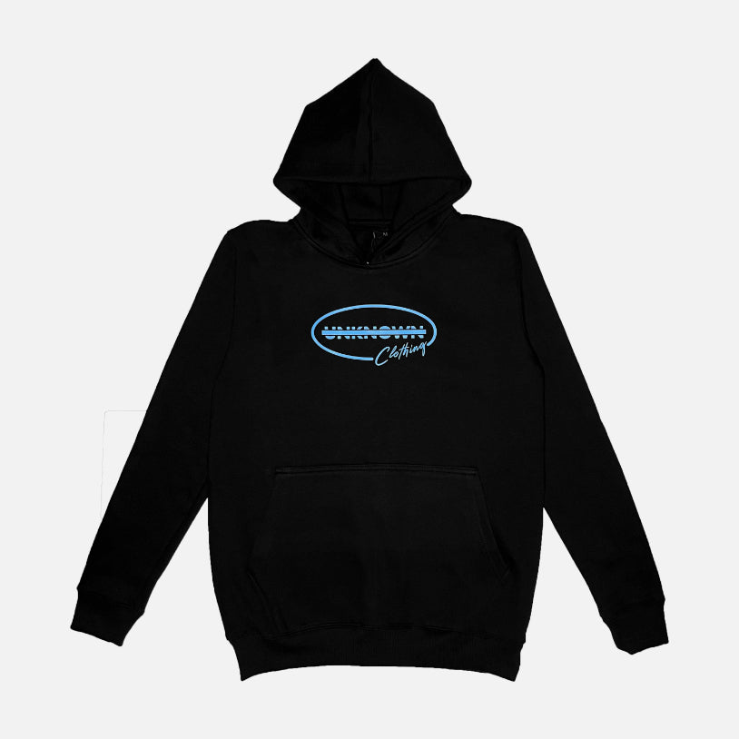 Sky Blue Oval Logo Hoodie